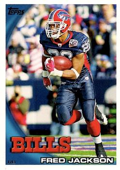 2010 Topps #396 Fred Jackson Front
