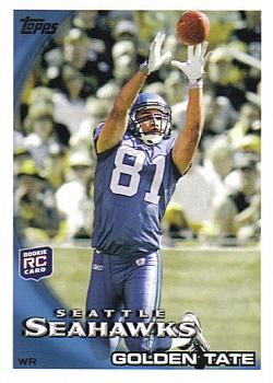 2010 Topps #398 Golden Tate Front