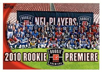 2010 Topps #412 2010 Rookie Premiere Front