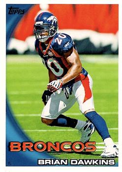 2010 Topps #418 Brian Dawkins Front