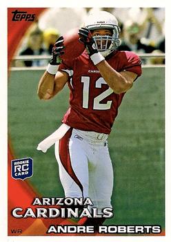 2010 Topps #423 Andre Roberts Front
