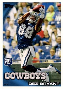 2010 Topps #425 Dez Bryant Front