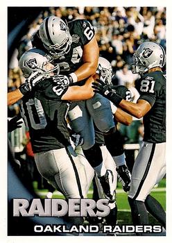 2010 Topps #439 Oakland Raiders Front