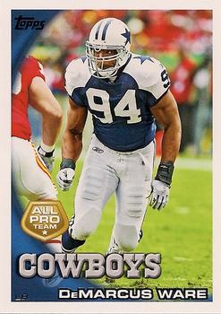 2010 Topps #77 DeMarcus Ware  Front