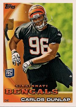 2010 Topps #9 Carlos Dunlap  Front