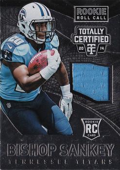 2014 Panini Totally Certified - Rookie Roll Call Jerseys #RRC-BS Bishop Sankey Front