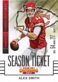 2014 Panini Contenders #31 Alex Smith Front