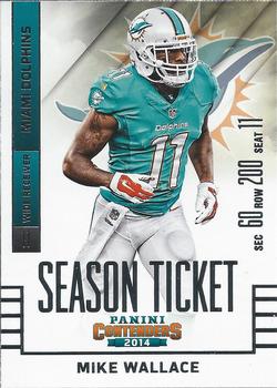 2014 Panini Contenders #41 Mike Wallace Front