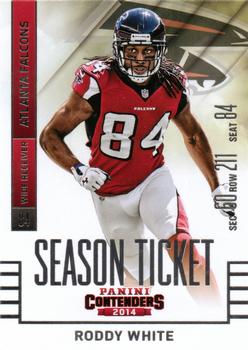 2014 Panini Contenders #47 Roddy White Front