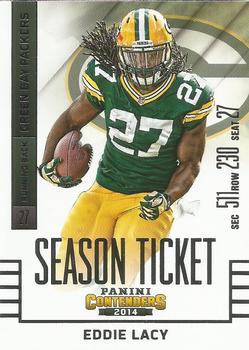 2014 Panini Contenders #61 Eddie Lacy Front
