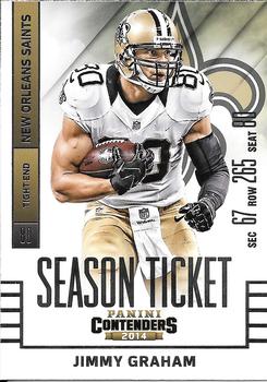 2014 Panini Contenders #83 Jimmy Graham Front