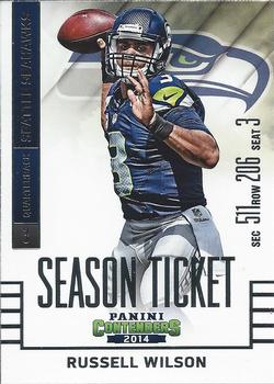 2014 Panini Contenders #87 Russell Wilson Front