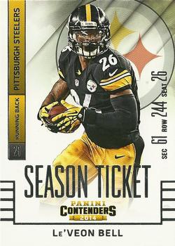 2014 Panini Contenders #89 Le'Veon Bell Front