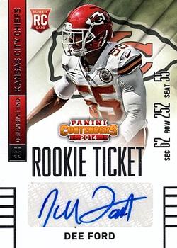 2014 Panini Contenders #122 Dee Ford Front