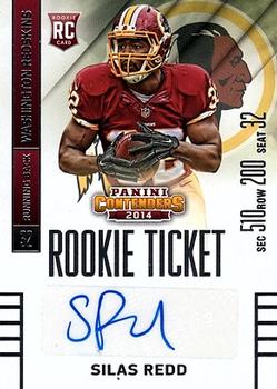 2014 Panini Contenders #195 Silas Redd Front