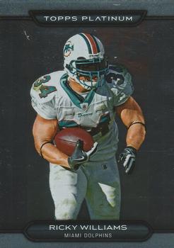 2010 Topps Platinum #32 Ricky Williams  Front