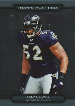 2010 Topps Platinum #53 Ray Lewis  Front