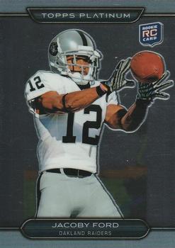 2010 Topps Platinum #142 Jacoby Ford  Front