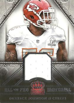 2014 Panini Crown Royale - All-Pro Materials #13 Derrick Johnson Front