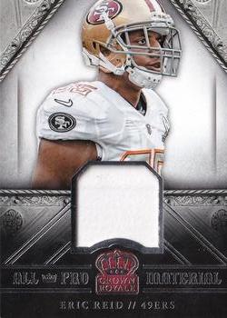 2014 Panini Crown Royale - All-Pro Materials #15 Eric Reid Front