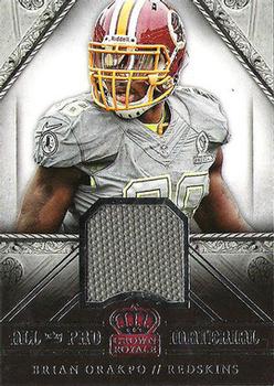 2014 Panini Crown Royale - All-Pro Materials #19 Brian Orakpo Front
