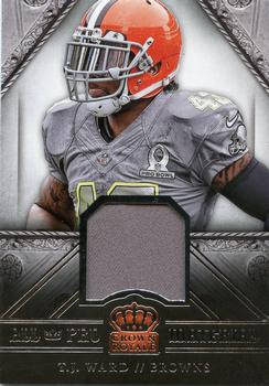 2014 Panini Crown Royale - All-Pro Materials #23 T.J. Ward Front