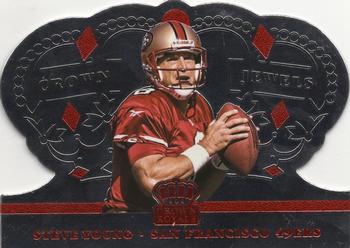 2014 Panini Crown Royale - Crown Jewels Red #CJ7 Steve Young Front
