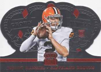 2014 Panini Crown Royale - Crown Jewels Red #CJ8 Johnny Manziel Front