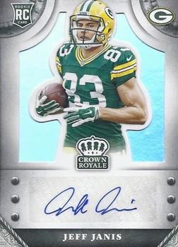 2014 Panini Crown Royale - Rookie Signatures #S-JJ Jeff Janis Front