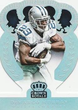 2014 Panini Crown Royale - Silver Holofoil #10 DeMarco Murray Front