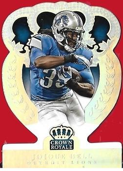 2014 Panini Crown Royale - Silver Holofoil #48 Joique Bell Front