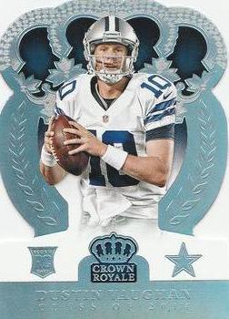 2014 Panini Crown Royale - Silver Holofoil #195 Dustin Vaughan Front