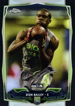 2014 Topps Chrome - Black Refractors #208 Dion Bailey Front