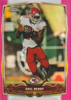 2014 Topps Chrome - Pink Refractors #44 Eric Berry Front