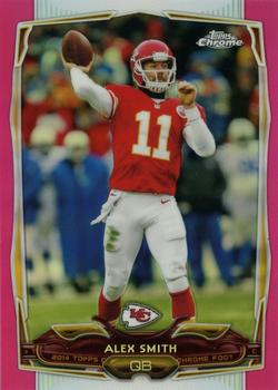 2014 Topps Chrome - Pink Refractors #54 Alex Smith Front