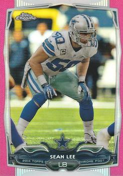 2014 Topps Chrome - Pink Refractors #90 Sean Lee Front