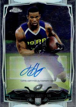 2014 Topps Chrome - Rookie Autographs #112 Henry Josey Front