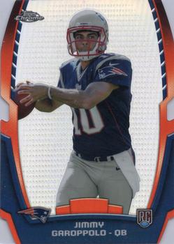 2014 Topps Chrome - Rookie Die Cuts #CRDC-JG Jimmy Garoppolo Front