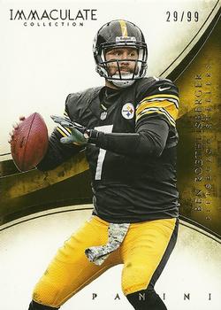2014 Panini Immaculate Collection #18 Ben Roethlisberger Front