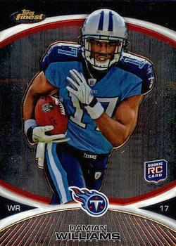 2010 Finest #41 Damian Williams  Front