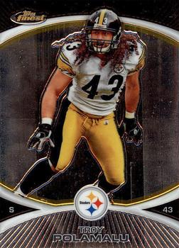 2010 Finest #70 Troy Polamalu  Front