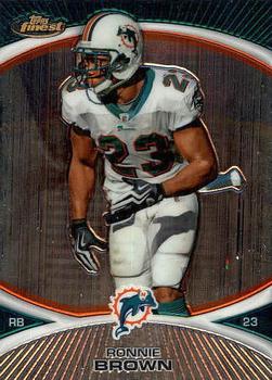2010 Finest #107 Ronnie Brown  Front