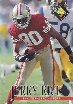 1994 Pro Line Live - Previews #PL2 Jerry Rice Front