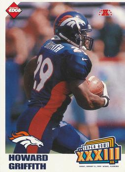 1999 Collector's Edge Super Bowl XXXIII #B10 Howard Griffith Front