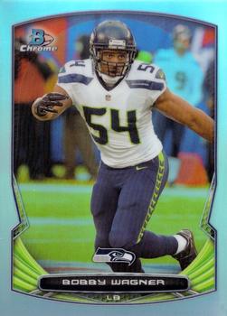 2014 Bowman Chrome - Refractor #12 Bobby Wagner Front