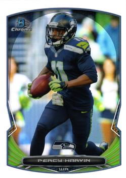 2014 Bowman Chrome - Refractor #105 Percy Harvin Front