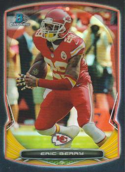 2014 Bowman Chrome - Black Refractor #31 Eric Berry Front