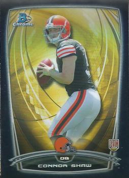 2014 Bowman Chrome - Black Refractor #186 Connor Shaw Front