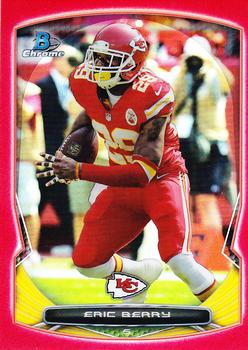 2014 Bowman Chrome - Red Refractor #31 Eric Berry Front