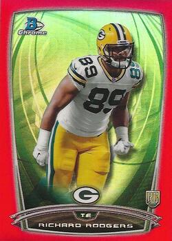 2014 Bowman Chrome - Red Refractor #213 Richard Rodgers Front